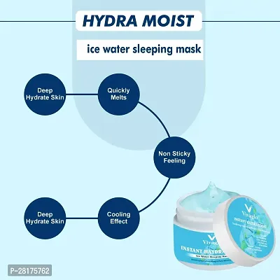 Hydra Moist Ice Water Gel, Intense Moisturizing and Skin Strengthening  - 100gm-thumb2