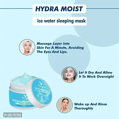 Hydra Moist Ice Water Gel, Intense Moisturizing and Skin Strengthening  - 100gm-thumb4