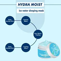 Hydra Moist Ice Water Sleeping Mask for Intense Moisturizing and Skin Strengthening pack of 1-thumb3