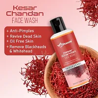 FEZORA NATURAL GLOW KESAR CHANDAN FACE WASH 100ML-thumb2