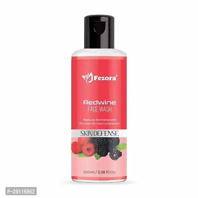 Fezora Redwine Face wash for Men  Women 100 ml-thumb0