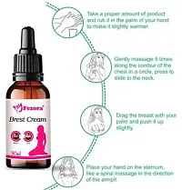 Women's Breast Massage oil Strawberry flavor 30 Ml-thumb3