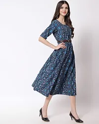 Trendy Cotton Blend Dress For Women-thumb4