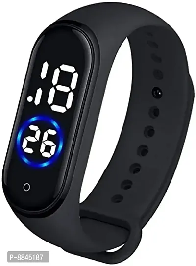 Kids Waterproof Digital Black Touch Display Watch for Stylish Kids Diwali Gift Digital Watch-thumb0