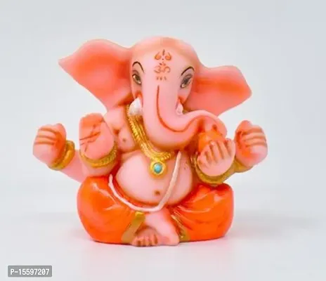 Ganesh Ganpati Murti Indian Hindu God Statue Decorative Ceramic Handmade