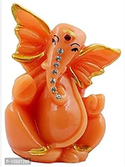 Ganesh Ganpati Murti Indian Hindu God Statue Decorative Ceramic Handmade