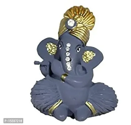 Ganesh Ganpati Murti Indian Hindu God Statue Decorative Ceramic Handmade