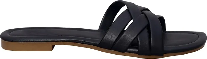 clbohara black kolhapuri chappal for woman-thumb4