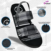 Black colour elastice  men sandal SDL_05_Black-thumb3