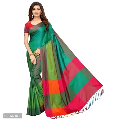 Cotton Silk Saree with Blouse piece