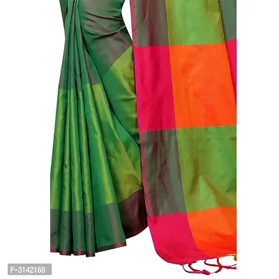 Cotton Silk Saree with Blouse piece-thumb2