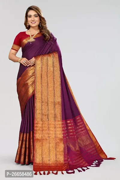 Classic Cotton Saree with Blouse piece for women