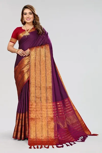 Best Selling Cotton Saree with Blouse piece 