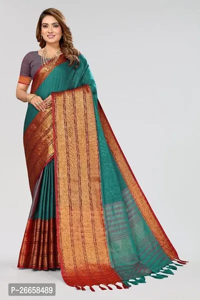 Classic Cotton Saree with Blouse piece for women