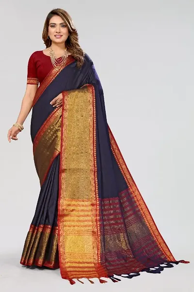 Classic Saree with Blouse piece for women