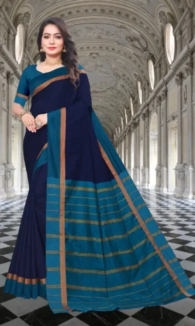 Classic Silk Saree with Blouse piece for women