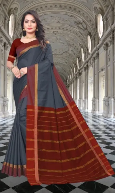 Classic Silk Saree with Blouse piece for women