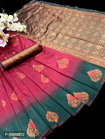 Classic Silk Cotton Saree with Blouse piece