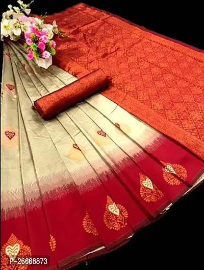 Classic Silk Cotton Saree with Blouse piece