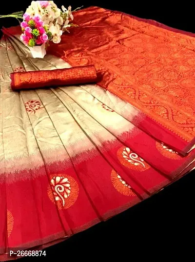 Classic Silk Cotton Saree with Blouse piece