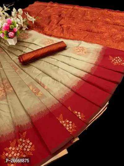 Classic Silk Cotton Saree with Blouse piece