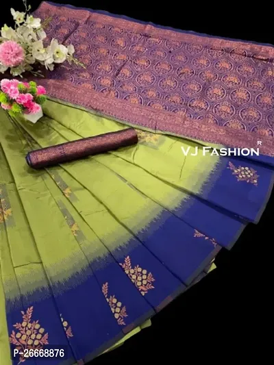 Classic Silk Cotton Saree with Blouse piece