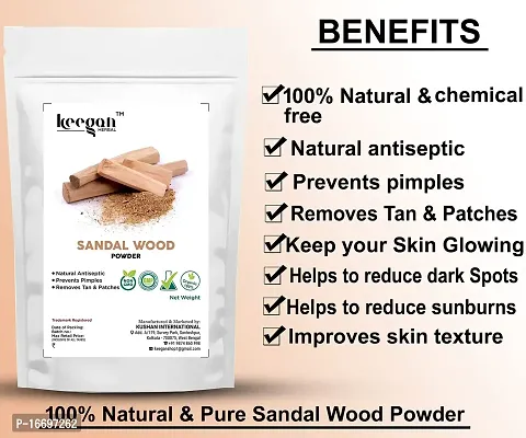 Keegan Natural Orange Peel(Santra Chilka) Powder,Multani Mitti Powder,Sandal Wood Powder(Chandan),Rose Petals Powder,Neem Powder For Face  Skin Care Combo Pack Of 5 (Each 50gm)(250gm)-thumb3