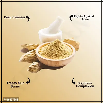 Keegan Herbal Ubtan Powder, Lemon peel Powder, Hibiscus Powder, Tulsi Powder, Multani Mitti Powder For Face and Skin Care (Each 40grams)-thumb5