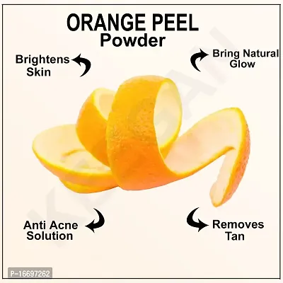 Keegan Natural Orange Peel(Santra Chilka) Powder,Multani Mitti Powder,Sandal Wood Powder(Chandan),Rose Petals Powder,Neem Powder For Face  Skin Care Combo Pack Of 5 (Each 50gm)(250gm)-thumb5