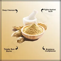 Keegan Herbal Natural Multani Mitti,Sandalwood Powder,Orange Peel Powder,Beetroot Powder,Neem Powder Combo For Face Pack  Skin Care (40gmx5)-thumb4