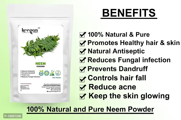 Keegan Herbal Natural Multani Mitti,Sandalwood Powder,Orange Peel Powder,Beetroot Powder,Neem Powder Combo For Face Pack  Skin Care (40gmx5)-thumb2