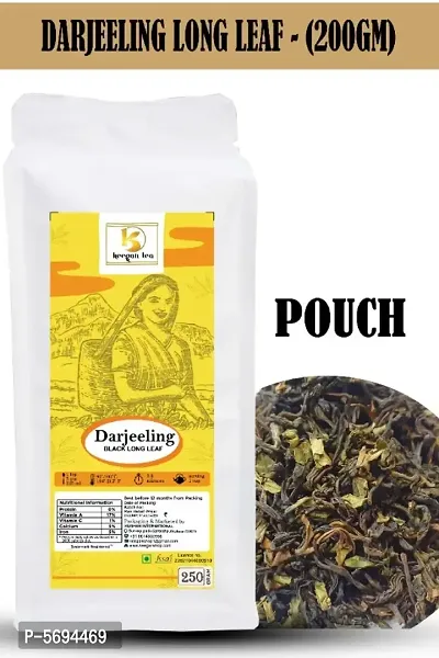 KEEGAN TEA Pure Darjeeling Long Leaf 200gm  | Authentic Darjeeling Tea