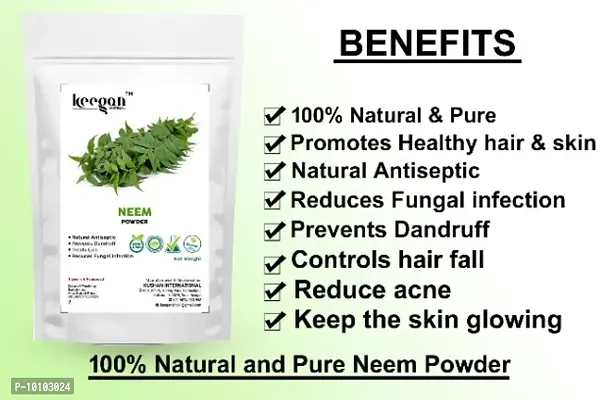 Keegan Herbal Natural Ubtan powder, Orange Peel Powder,Sandalwood Powder,Neem Powder, Multani powder Combo For Face Pack (Each 40gm) | Herbal Powder Combo For Face-thumb5