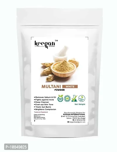 Keegan Herbal 1kg Multani Mitti Powder For Face Pack  Skin Care-thumb0