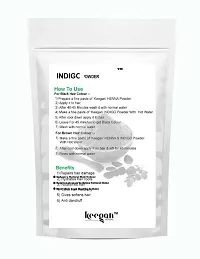 Keegan Herbal Natural  Pure Indigo Powder  Hibiscus Powder Combo For Hair Care | 100gmx2-thumb4