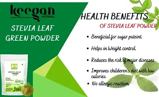 Keegan Tea Pure Darjeeling Roasted Long Leaf  Stevia Powder | 400gm Pouch-thumb3