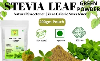 Keegan Tea Pure Darjeeling Roasted Long Leaf  Stevia Powder | 400gm Pouch-thumb4