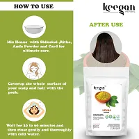 Keegan Herbal Natural  Pure Henna Powder For Hair Care 500gm Pouch-thumb3