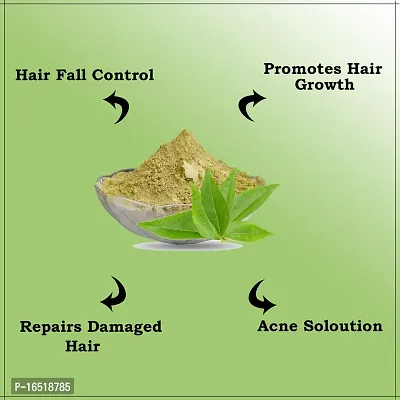 Keegan Herbal Natural Amla Powder(50g), Bhringraj Powder(50g), Curry Leaves Powder(50g), Methi Powder(50g), Hibiscus Powder(50g) For Hair Care-thumb2