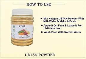 Keegan Herbal Natural Ubtan Powder For Glowing Skin  Body care 100gram Jar-thumb3