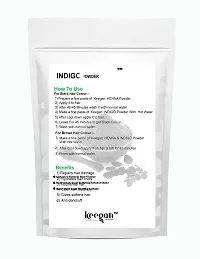 Keegan Herbal Natural  Pure Indigo Powder For Hair Care 500gm Pouch-thumb1