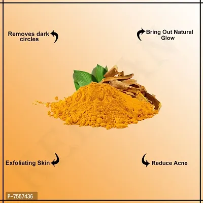 Keegan Natural  Pure Lemon Peel,Orange Peel,Red Rose Petal,Kasturi Haldi,Multani Mitti,Sandalwood Powder Combo for Skin Care(Each 50gm)-thumb3