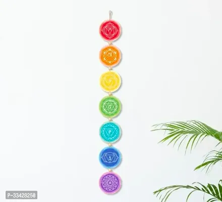 Stylish Multicoloured Wood Wall Hanging For Home