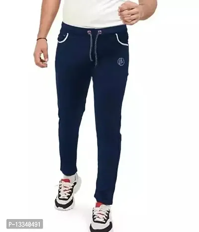 Men's Track Pant/Night Pant Navy Blue-thumb0