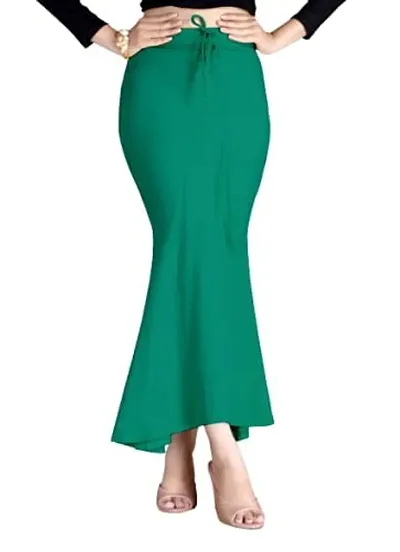 Libra IMPEX_ Women's Blend Saree Shapewear Petticoat (Available in Attractive Colors Sizes) | Stretchable | Thigh Hip Shaper | Saree Silhouette Shapewear for Women.