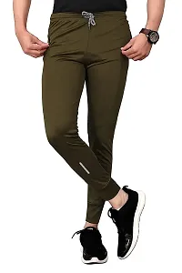 Stylish Green Polycotton Joggers For Men-thumb3