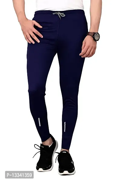 Men's Track Pant/Night Pant Navy Blue-thumb0