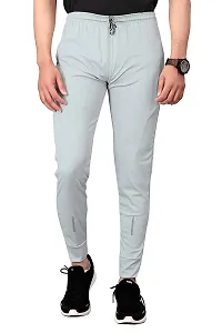 Stylish Grey Polycotton Joggers For Men-thumb4