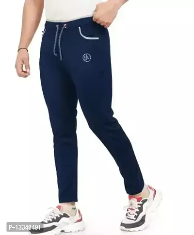 Men's Track Pant/Night Pant Navy Blue-thumb3