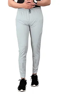 Stylish Grey Polycotton Joggers For Men-thumb3